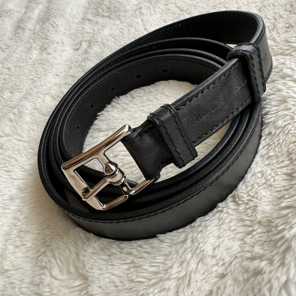 Hermès | Authentic Etrivière‎ Leather Belt